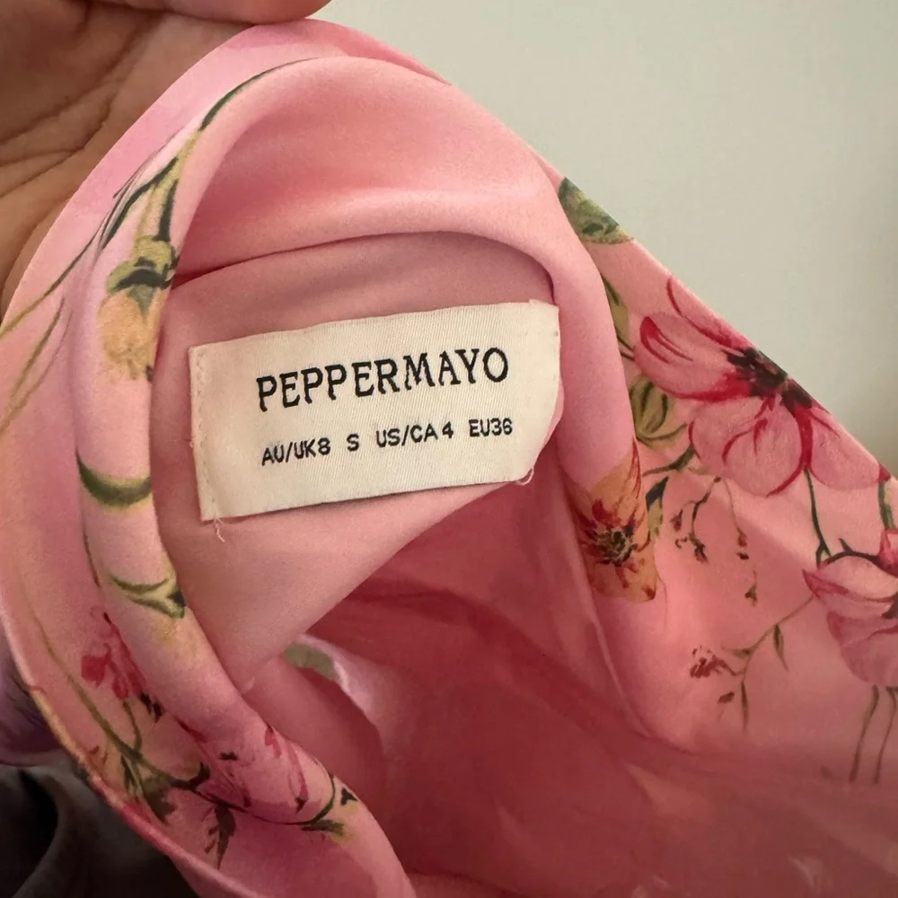 Peppermayo Heidi Mini Dress - Pink Floral WORN ONCE - Picture 4 of 4